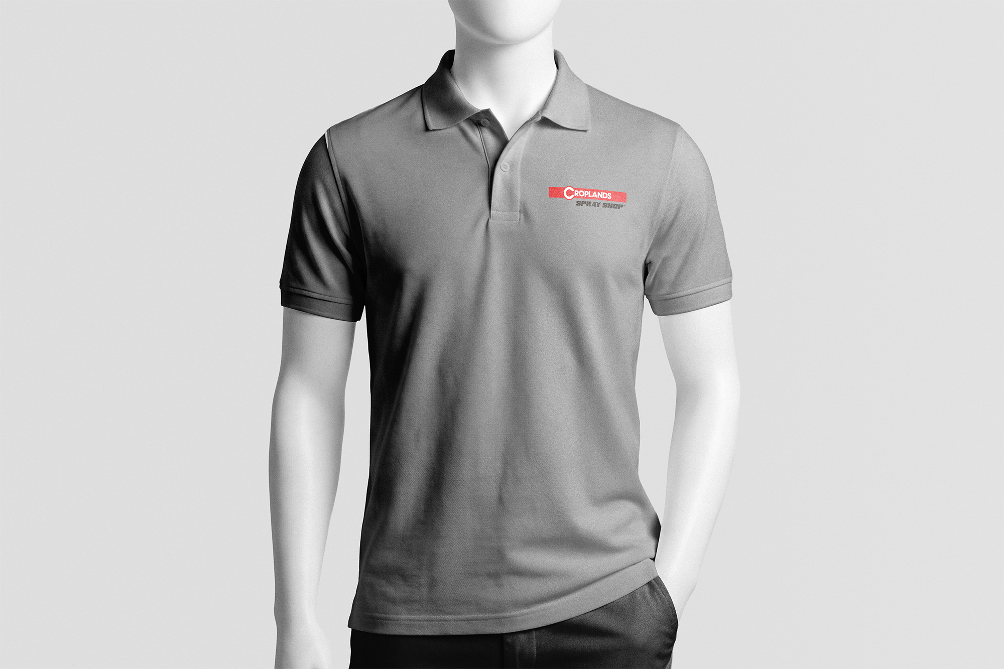 Croplands shirt mockup
