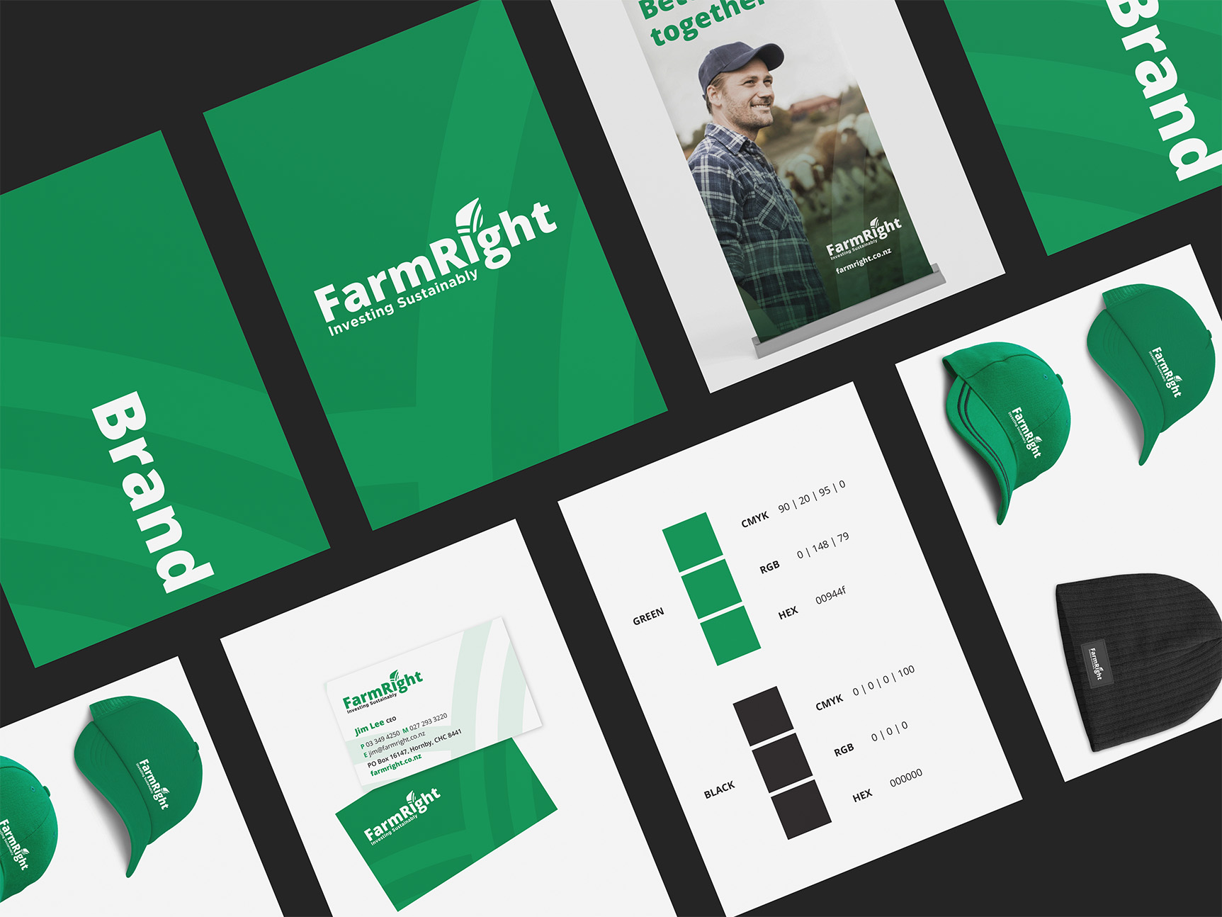 FarmRight Brand Mockup