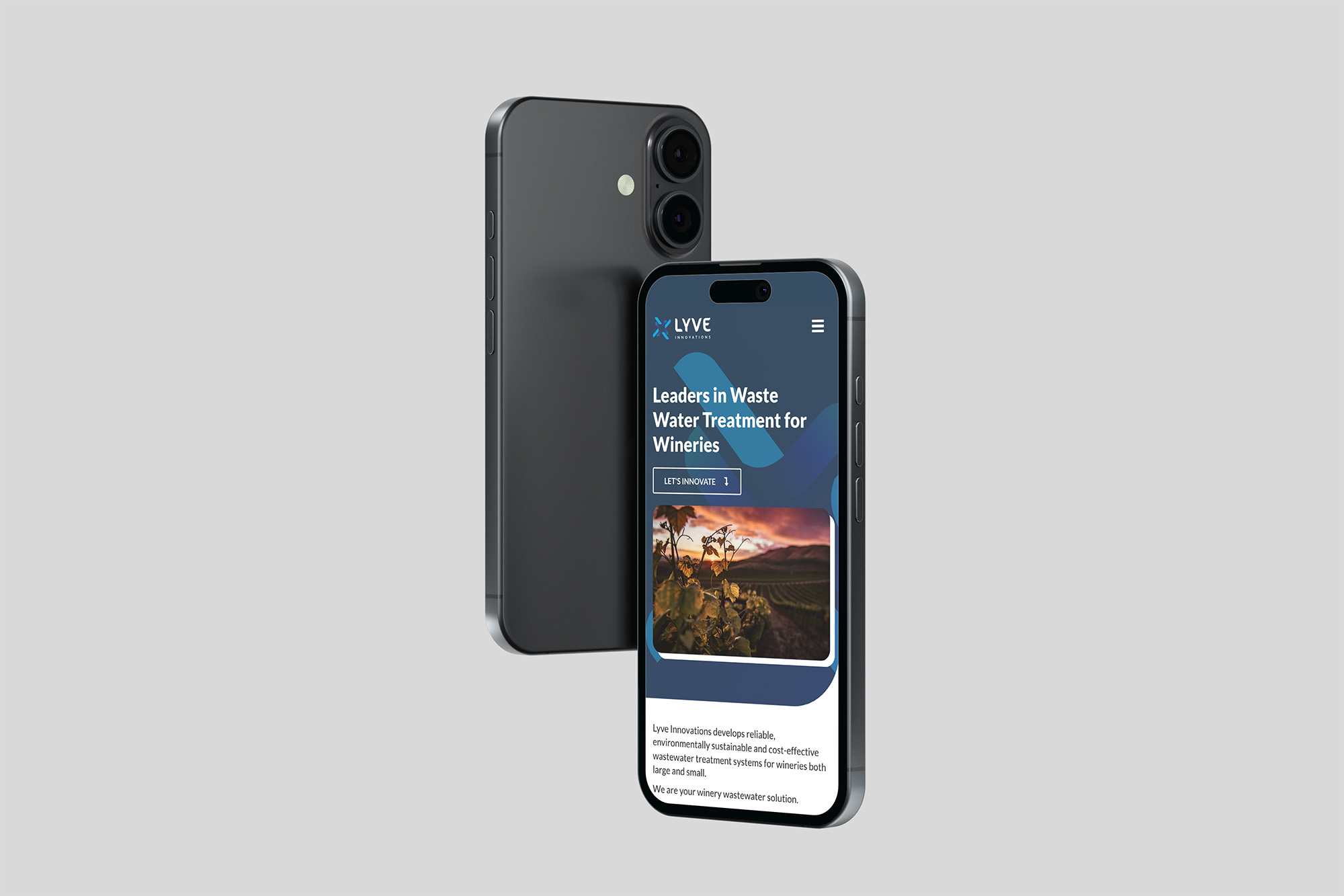 Lyve mobile website