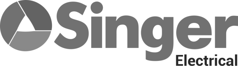 singer electrical logo